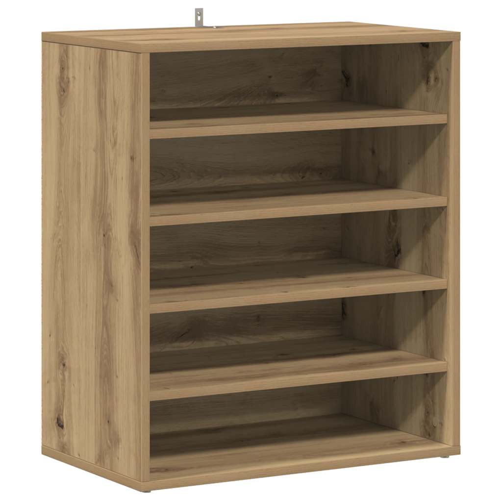 Ormarić za cipele Artisan hrast 60x35x70 cm izrađeno drvo