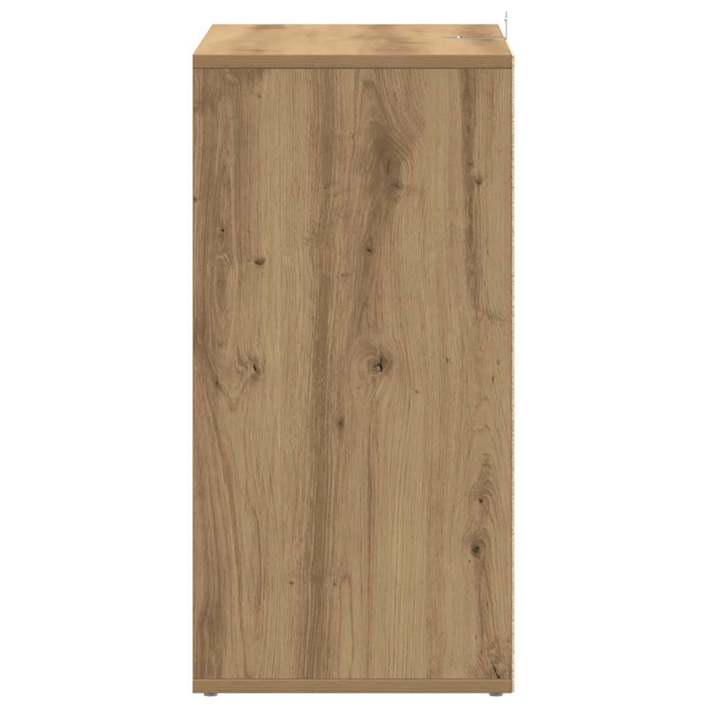 Ormarić za cipele Artisan hrast 60x35x70 cm izrađeno drvo
