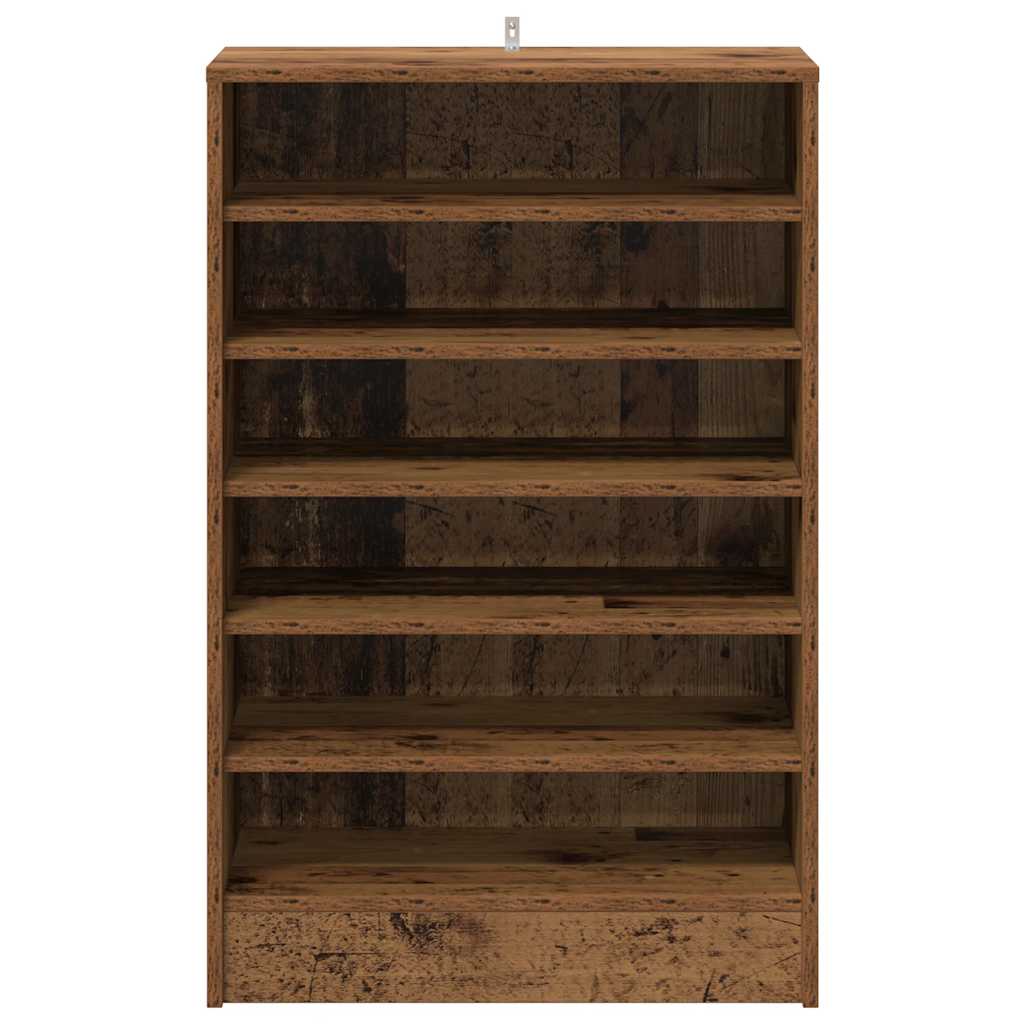 Ormarić za cipele boja staro drvo 60x35x92 cm konstruirano drvo