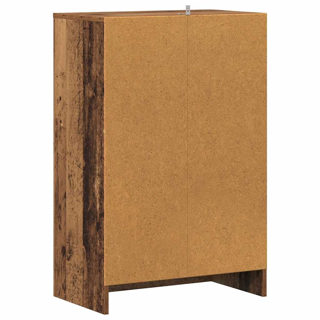 Ormarić za cipele boja staro drvo 60x35x92 cm konstruirano drvo