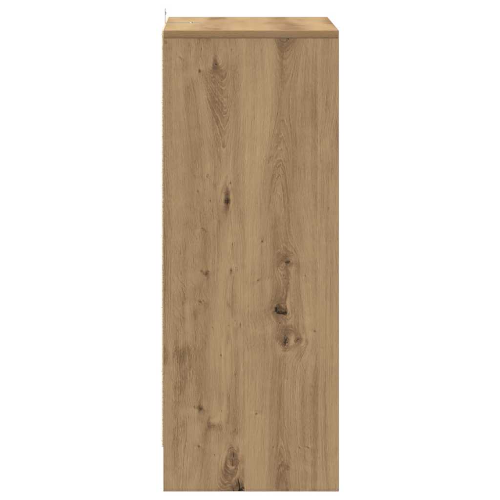 Ormarić za cipele boja hrasta 60x35x92 cm konstruirano drvo