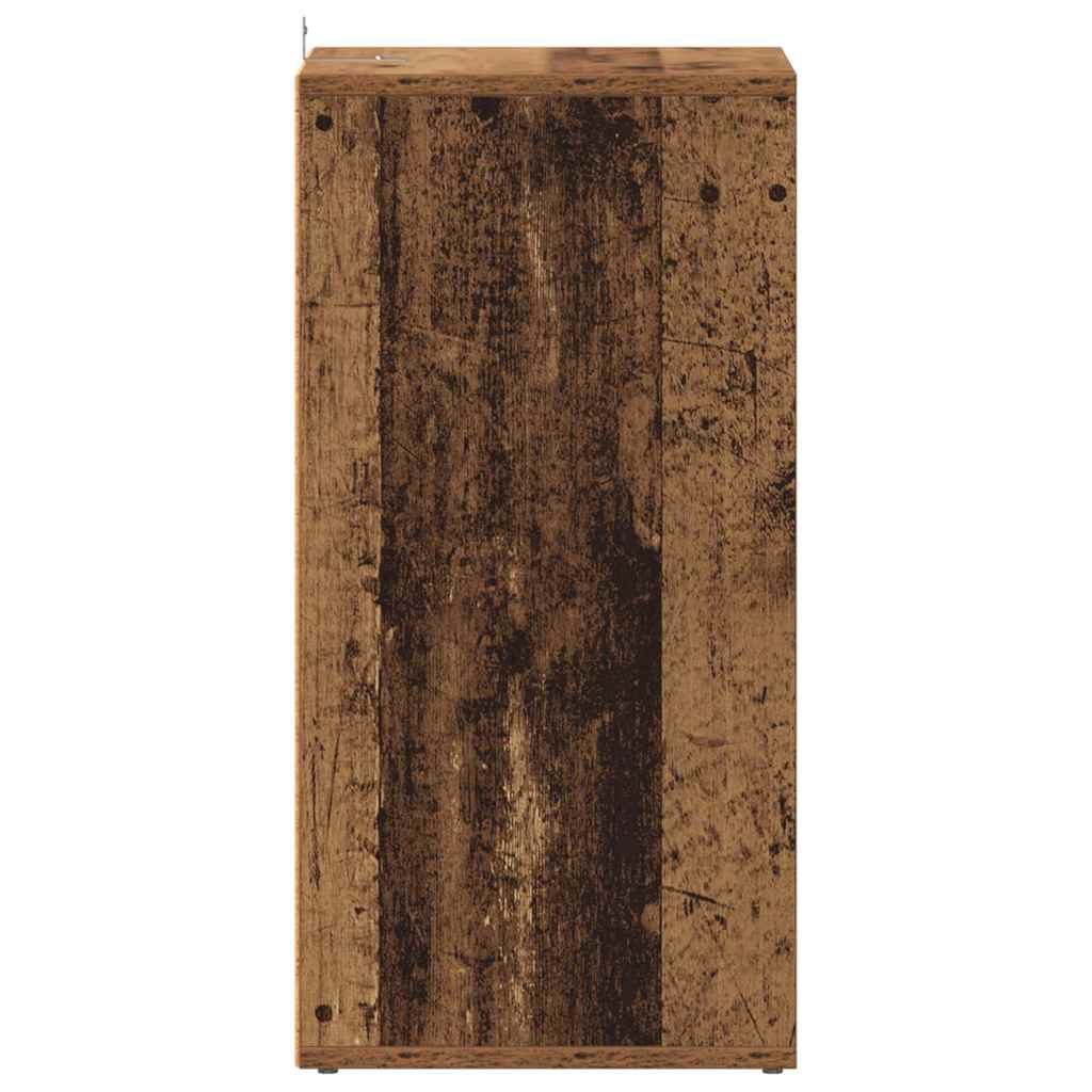 Ormari za cipele 2 kom staro drvo 32x35x70 cm konstruirano drvo