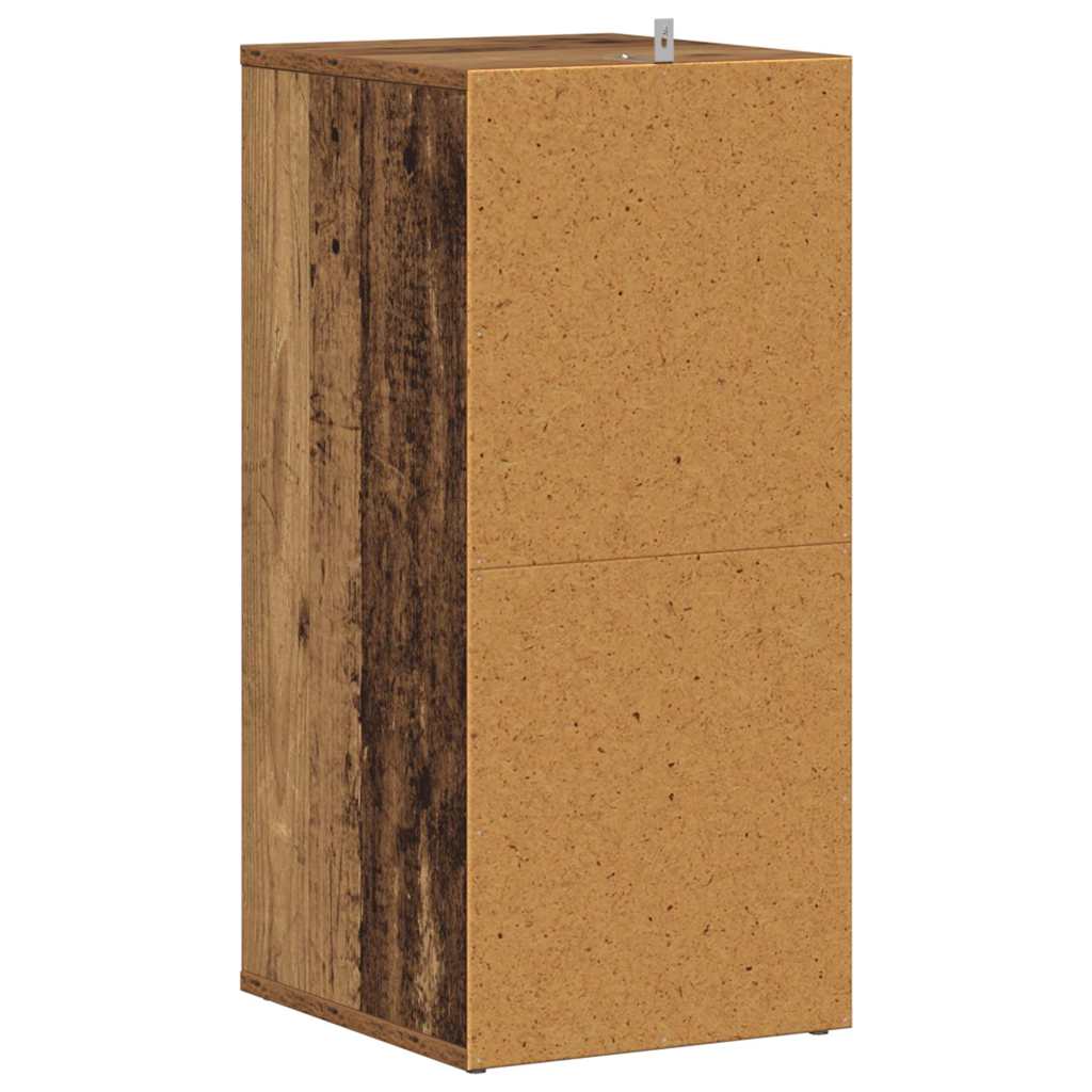 Ormari za cipele 2 kom staro drvo 32x35x70 cm konstruirano drvo