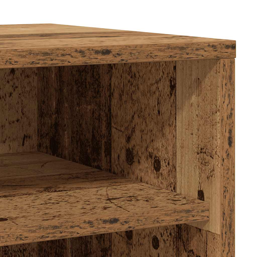 Ormari za cipele 2 kom staro drvo 32x35x70 cm konstruirano drvo