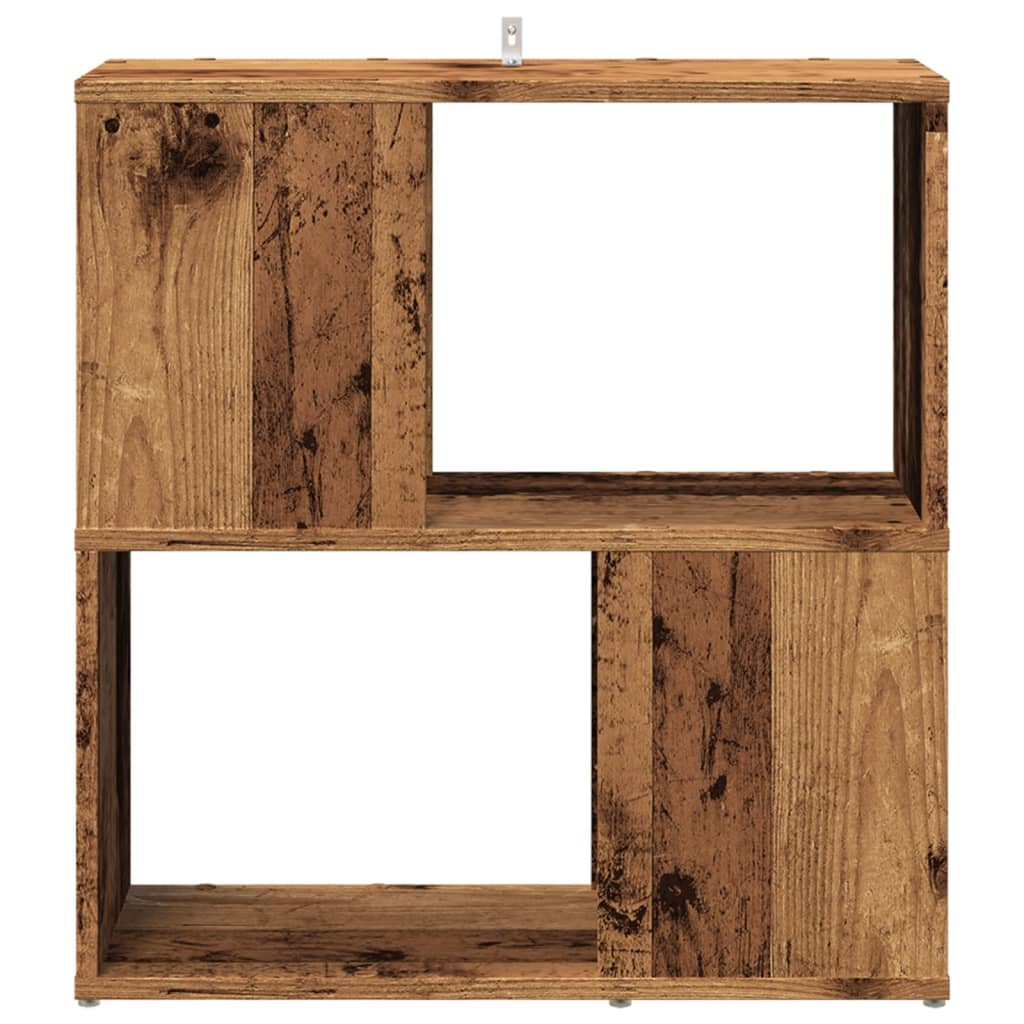 Ormarić za knjige boja staro drvo 60 x 24 x 63 cm drveni
