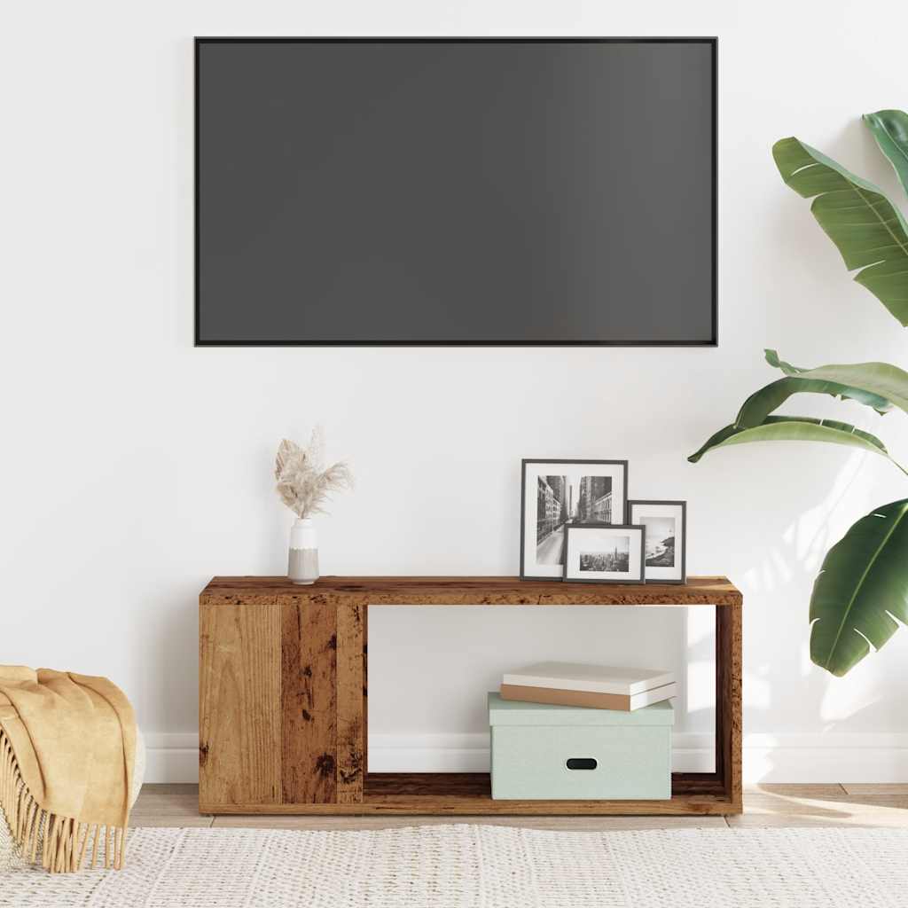 TV ormarić staro drvo 80x24x32cm konstruirano drvo