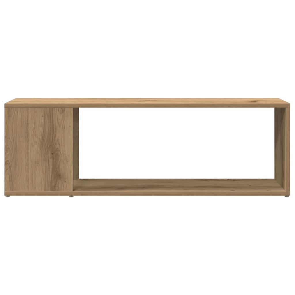 TV ormarić boja hrasta artisan 100x24x32 cm konstruirano drvo