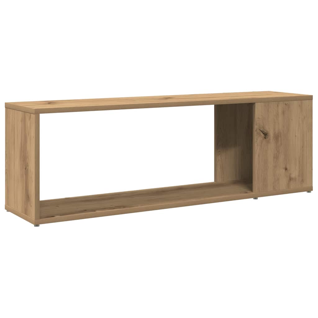 TV ormarić boja hrasta artisan 100x24x32 cm konstruirano drvo