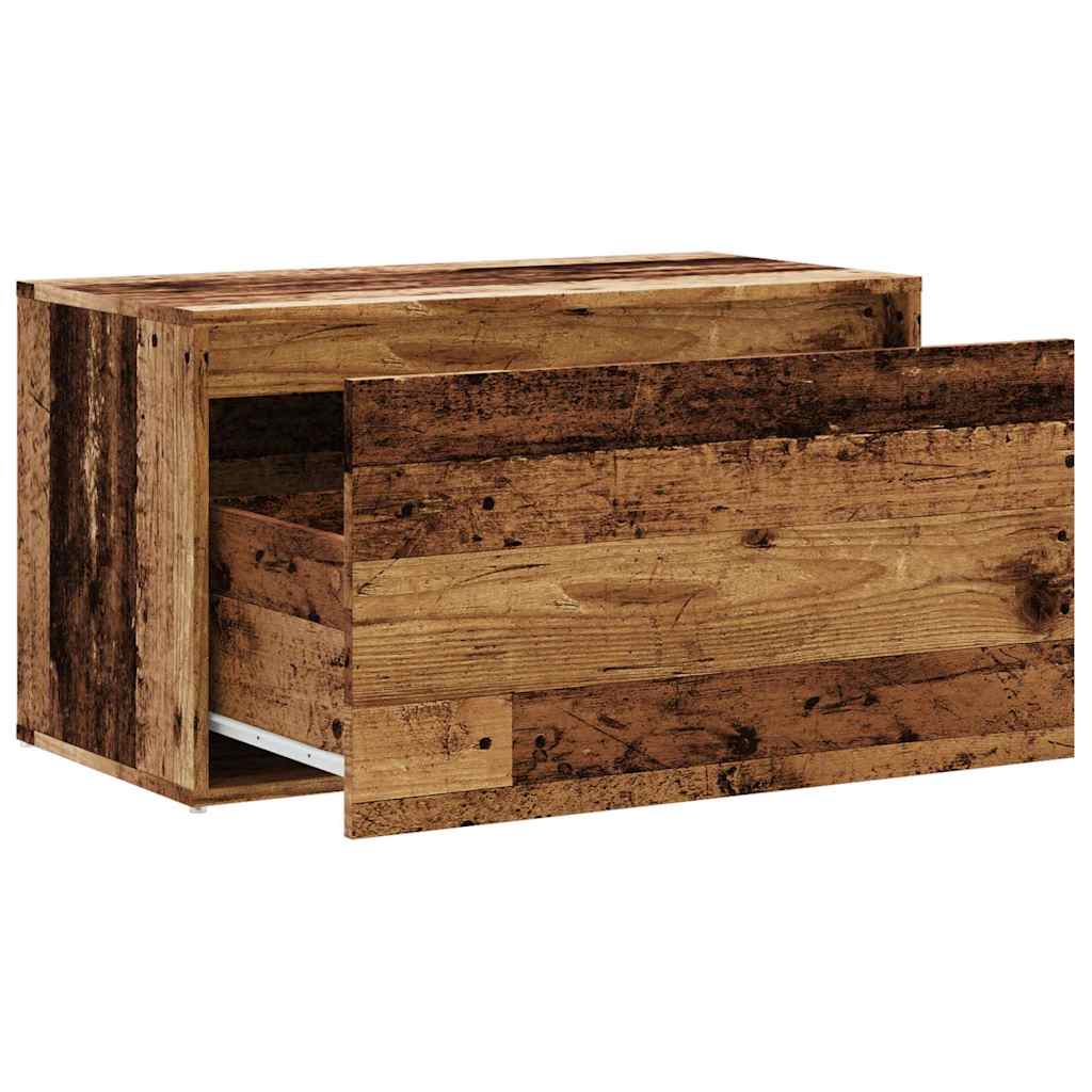 Klupa za dvoranu 80x40x45 cm obrađeno staro drvo