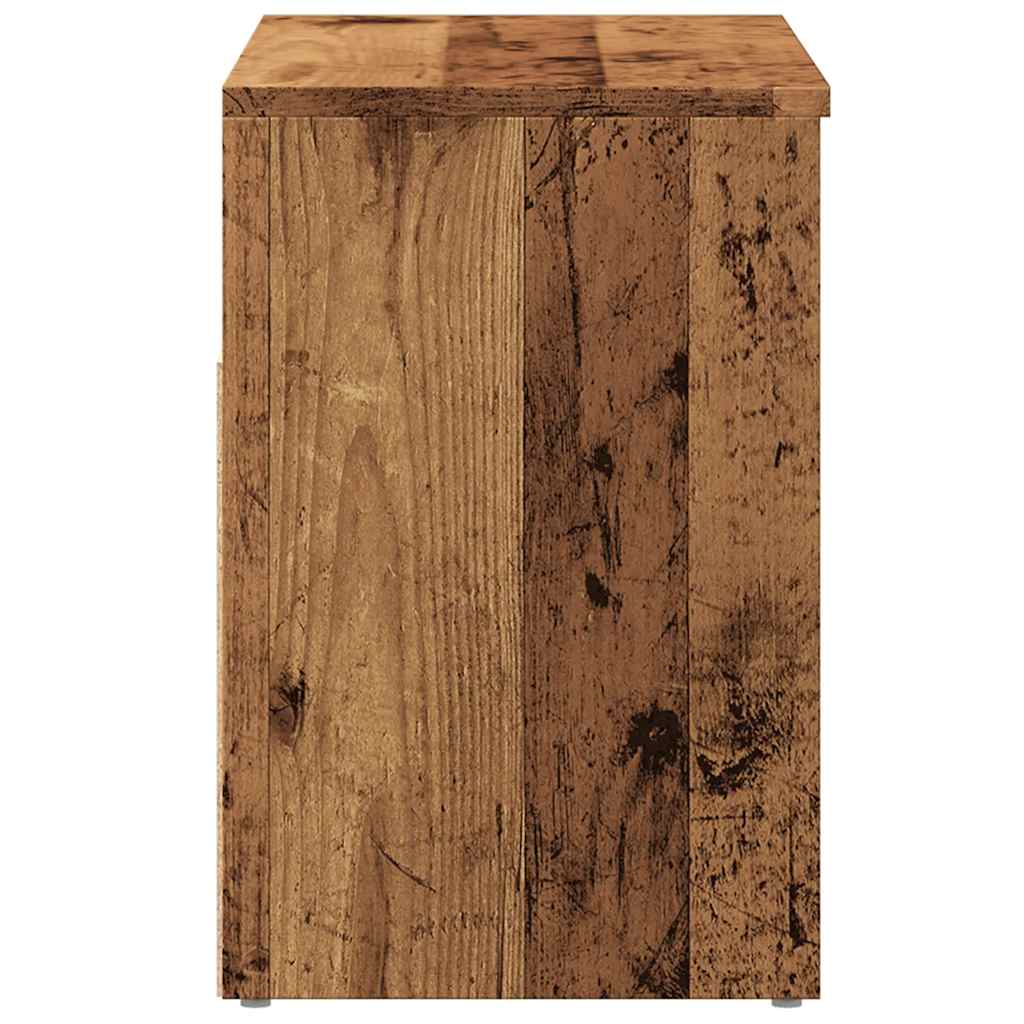 Klupa za cipele staro drvo 60x30x45 cm izrađeno drvo