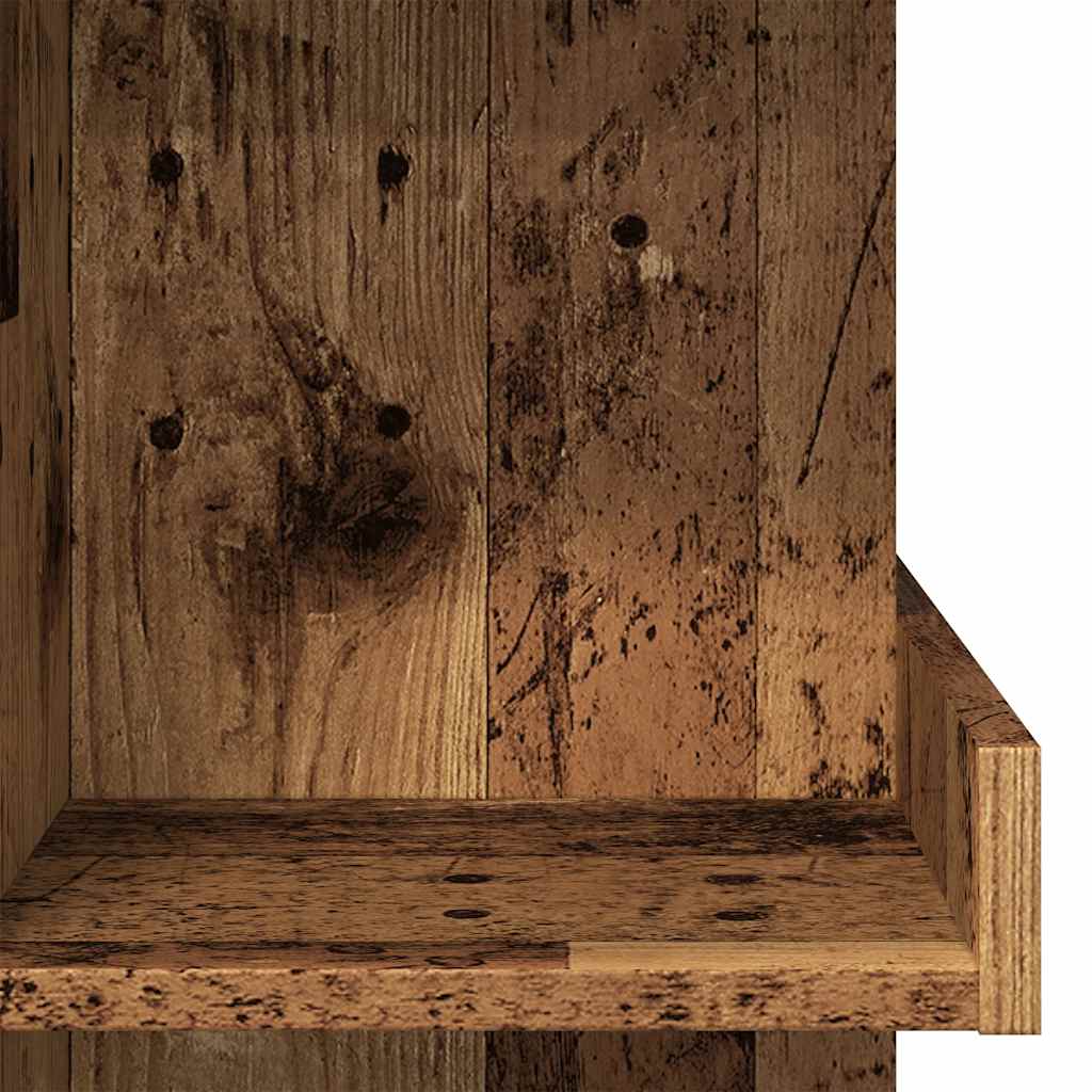 Barski stol sa policom za odlaganje Staro drvo 100x48x101,5 cm