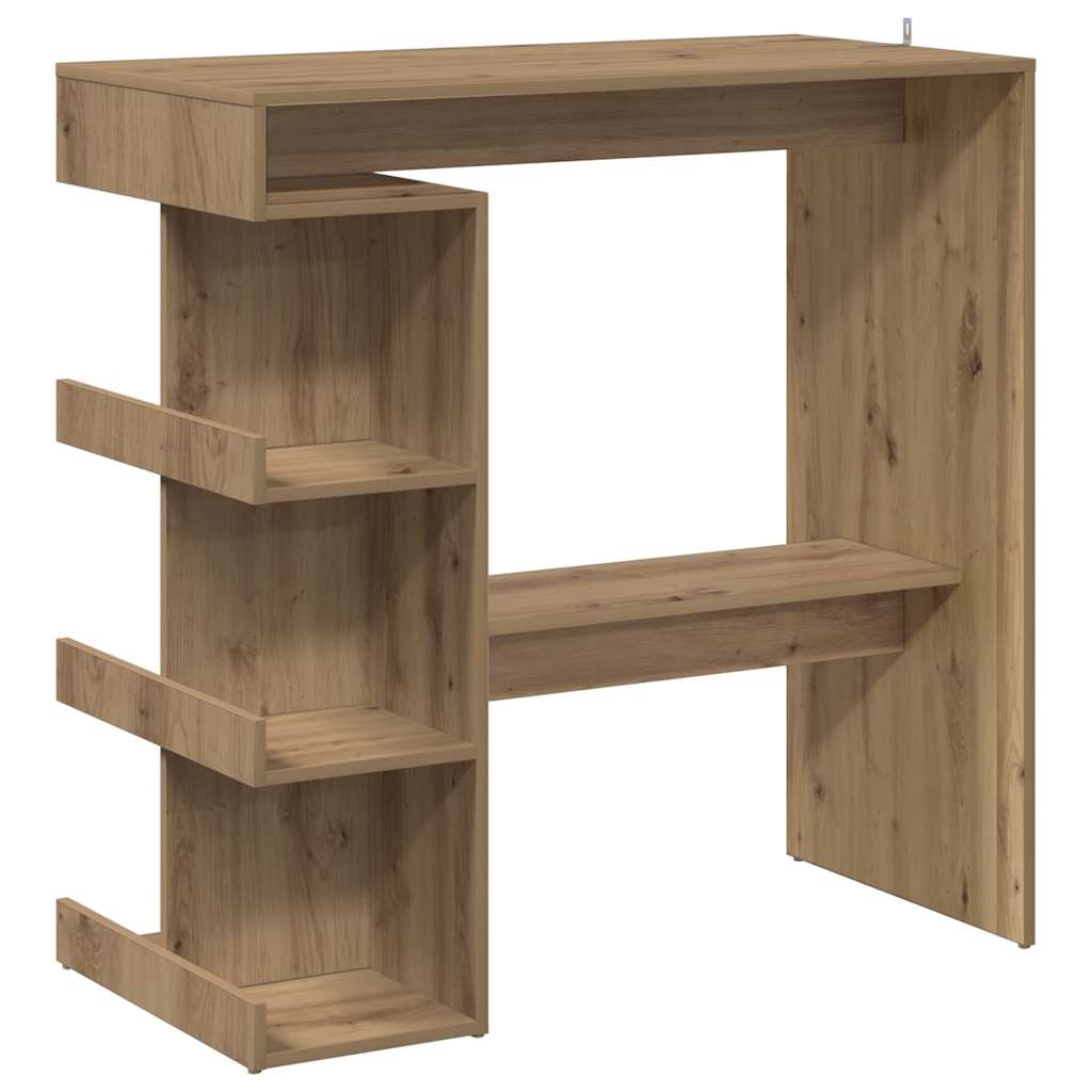 Barski stol sa stalkom boja hrasta artisan 100 x 50 x 101,5 cm