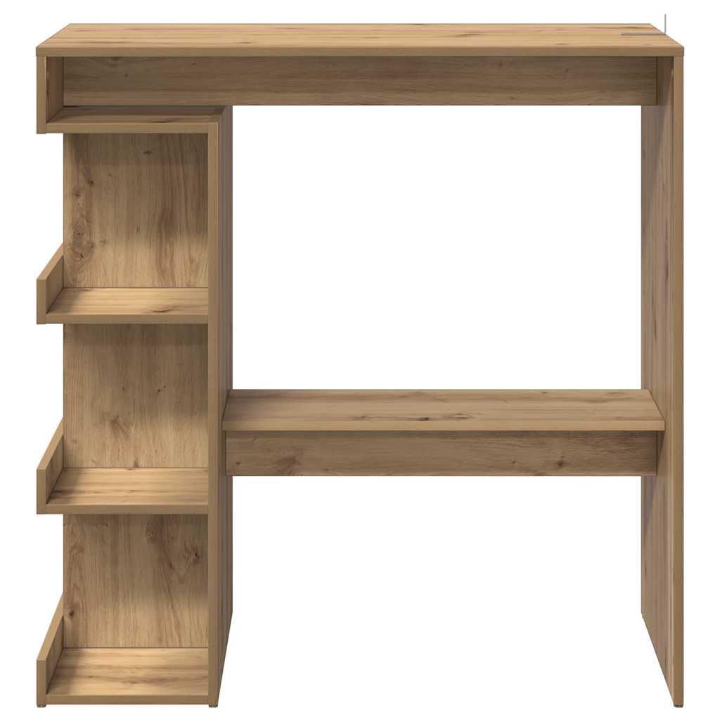 Barski stol sa stalkom boja hrasta artisan 100 x 50 x 101,5 cm