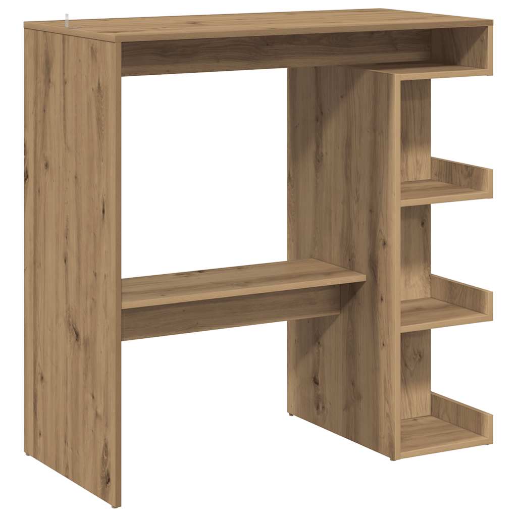 Barski stol sa stalkom boja hrasta artisan 100 x 50 x 101,5 cm