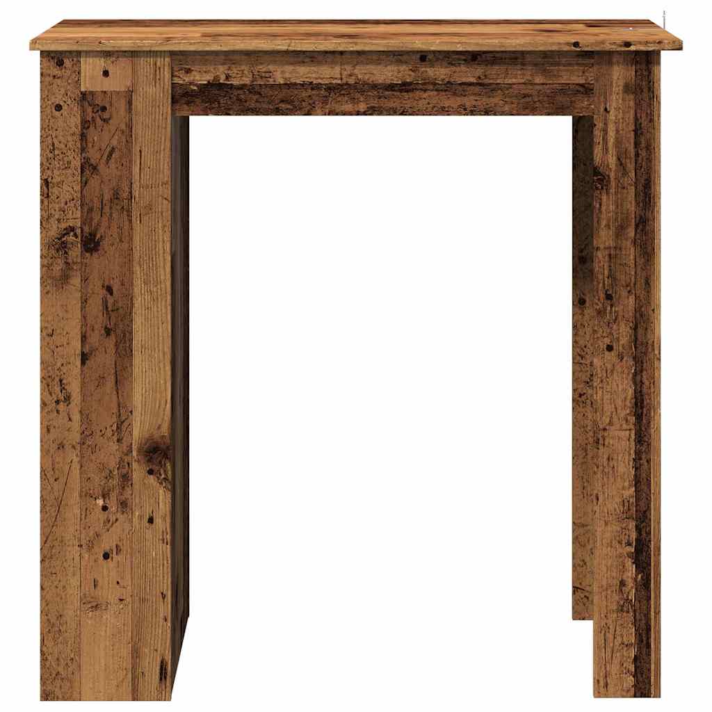 Barski stol sa policom za odlaganje Staro drvo 102x50x103,5 cm
