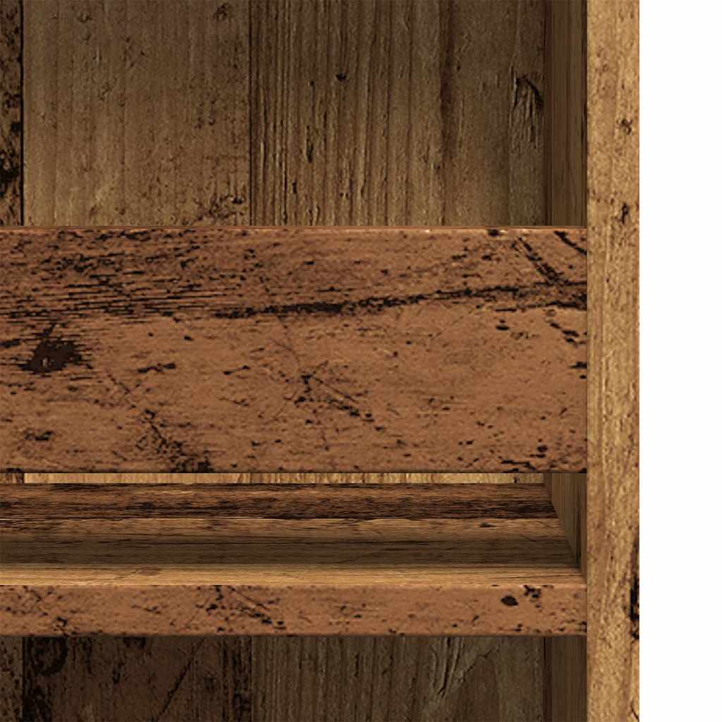 Barski stol sa policom za odlaganje Staro drvo 102x50x103,5 cm
