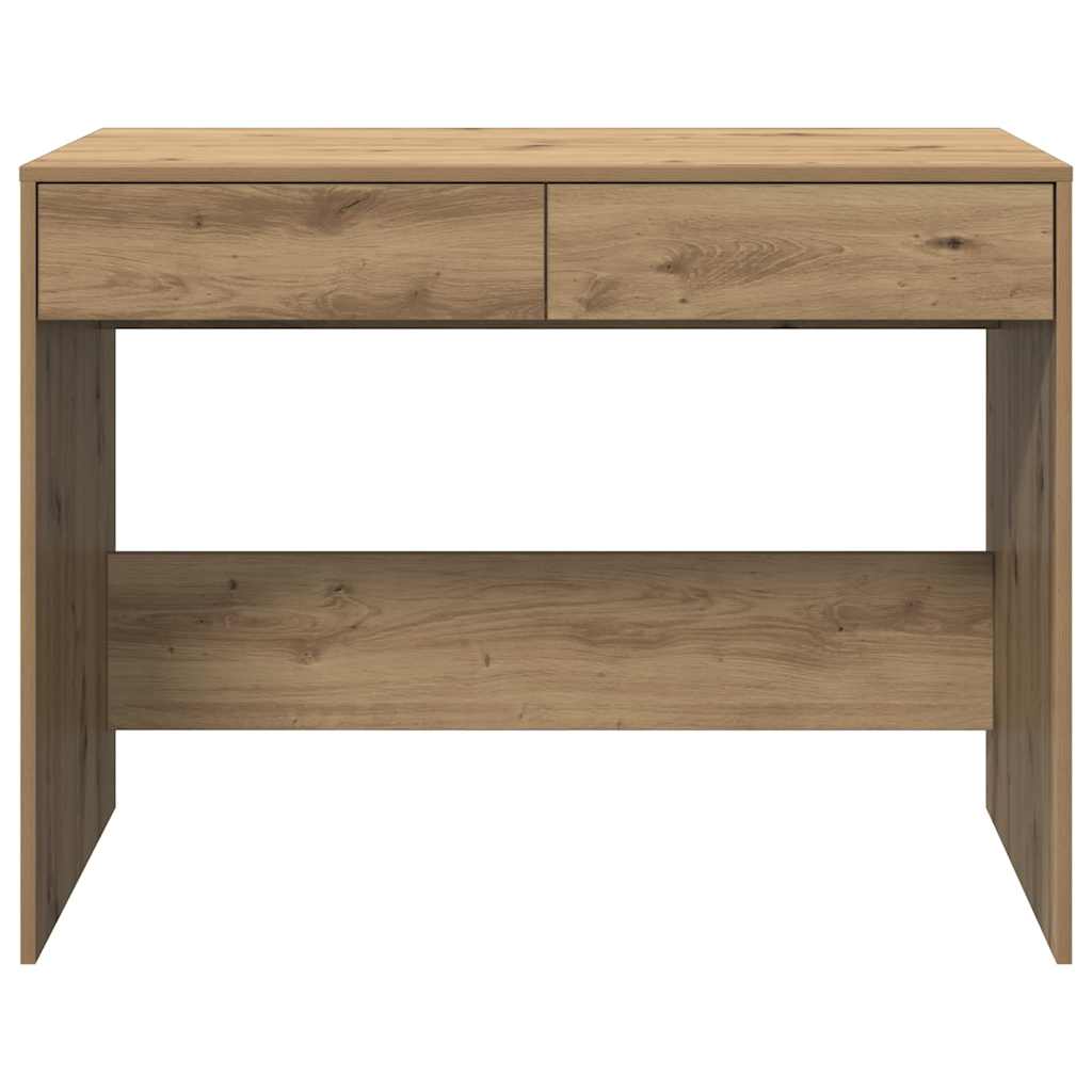 Radni stol boja hrasta artisan 101x50x76,5 cm konstruirano drvo