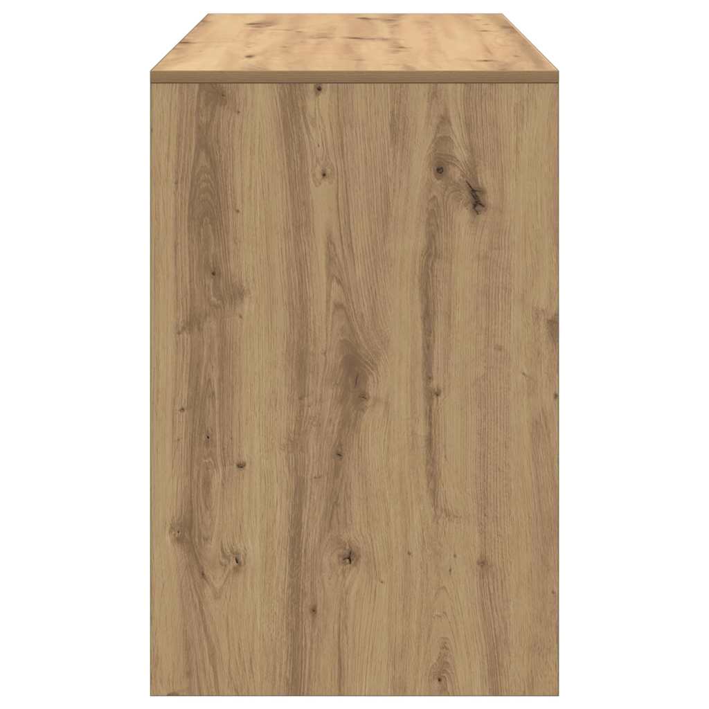 Radni stol boja hrasta artisan 101x50x76,5 cm konstruirano drvo