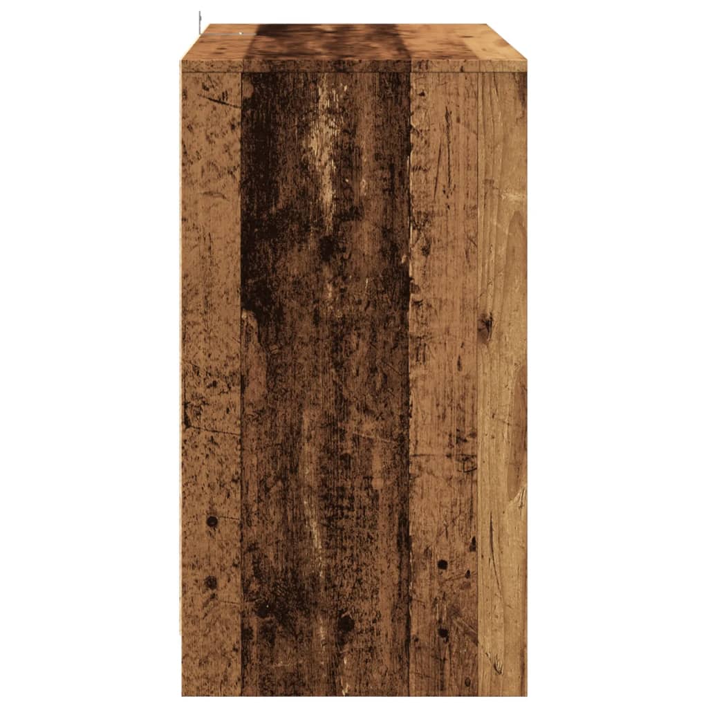 Komoda boja starog drva 70 x 41 x 75 cm od konstruiranog drva