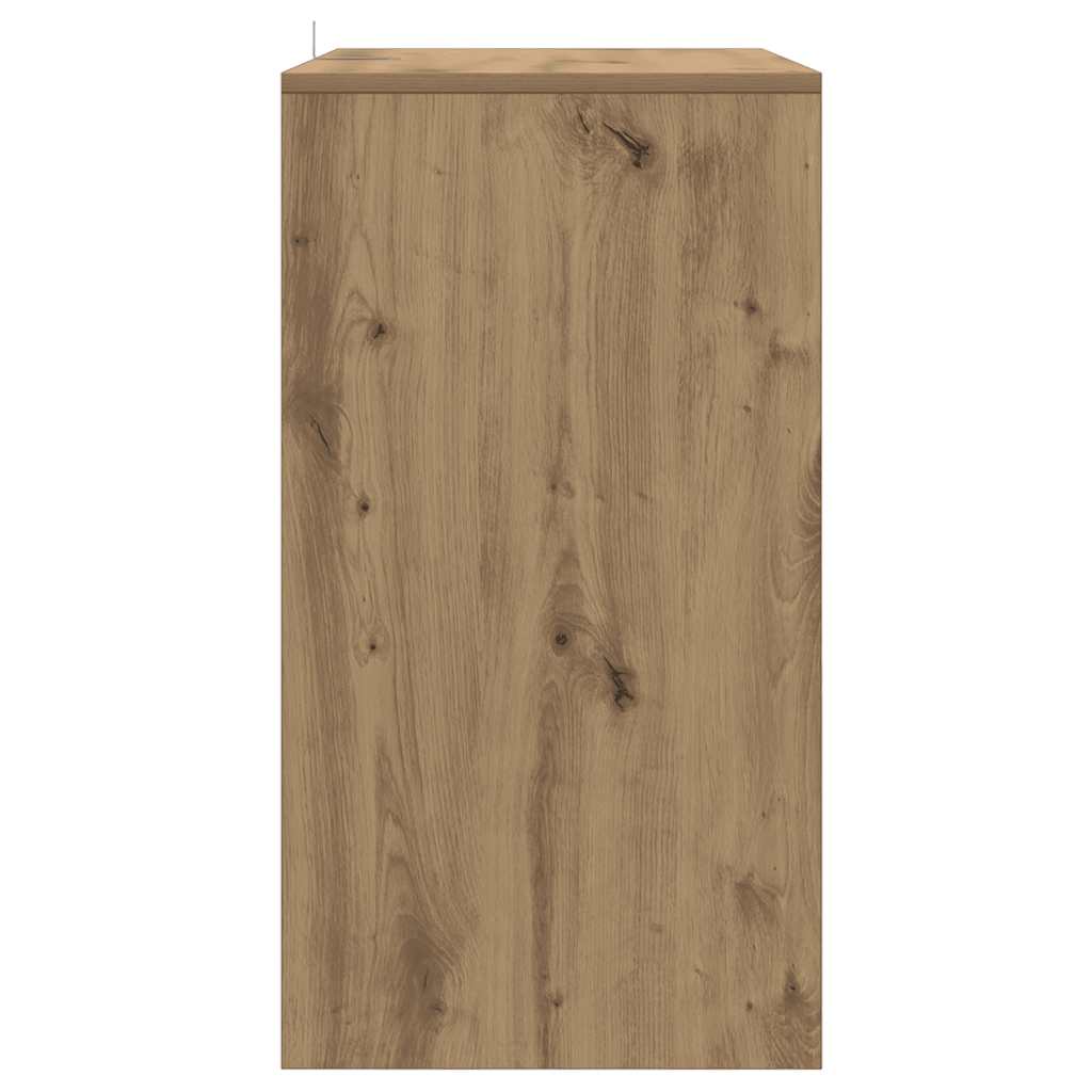 Komoda boja hrasta artisan 70 x 41 x 75 cm konstruirano drvo