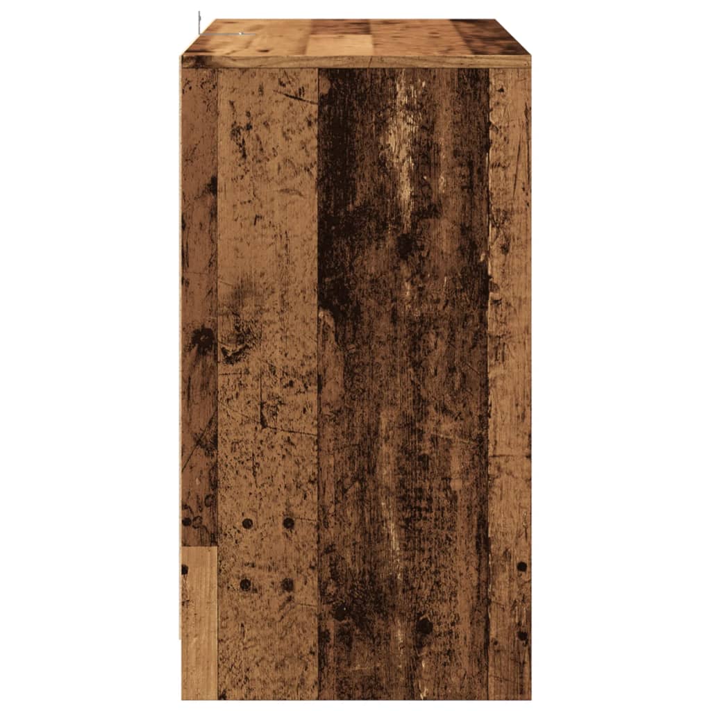 Komoda boja starog drva 70 x 41 x 75 cm od konstruiranog drva