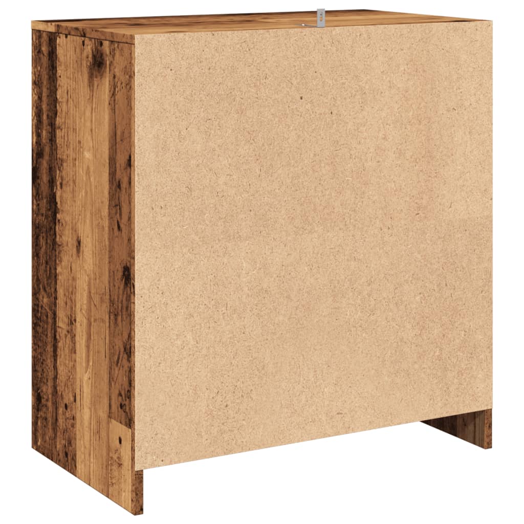 Komoda boja starog drva 70 x 41 x 75 cm od konstruiranog drva