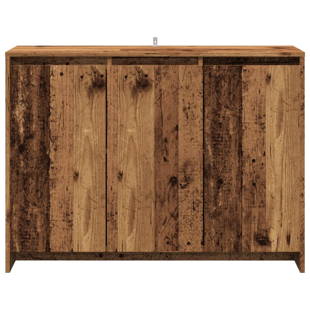 Komoda boja starog drva 102 x 33 x 75 cm od konstruiranog drva
