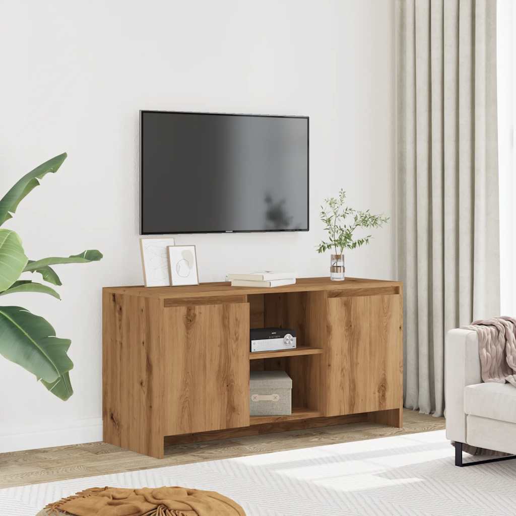 TV ormarić Artisan hrast 102x37,5x52,5 cm izrađeno drvo