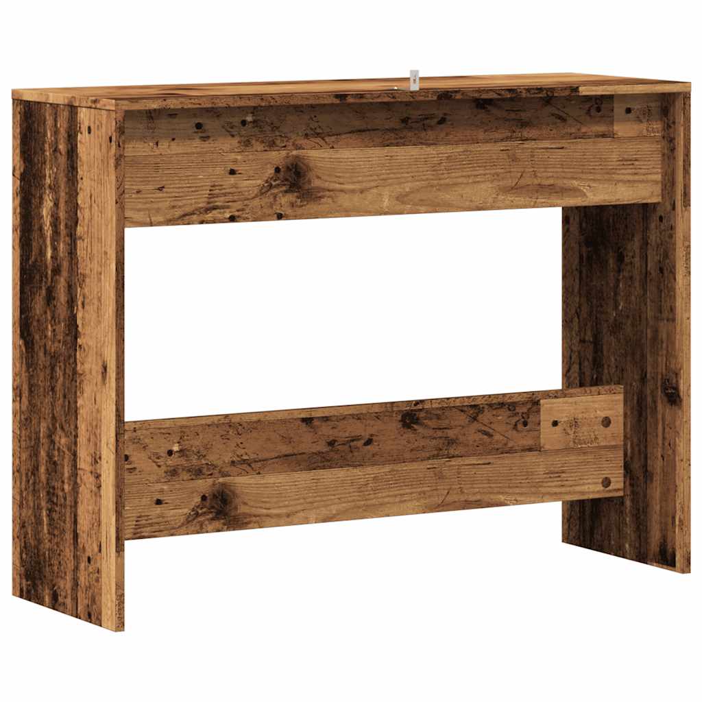 konzolni stol staro drvo 100x35x76,5 cm konstruirano drvo
