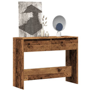 konzolni stol staro drvo 100x35x76,5 cm konstruirano drvo