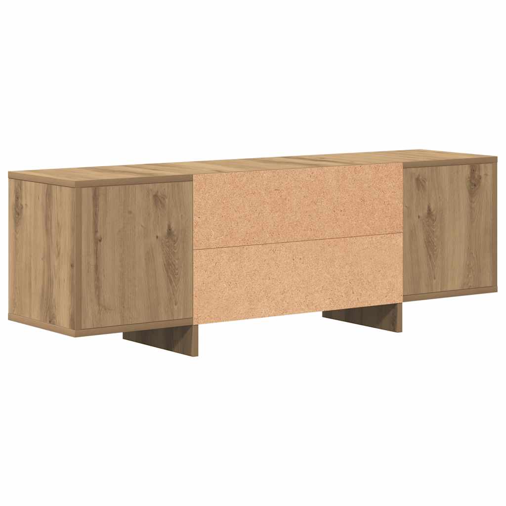 TV ormarić Artisan hrast 120x30x40,5 cm izrađeno drvo