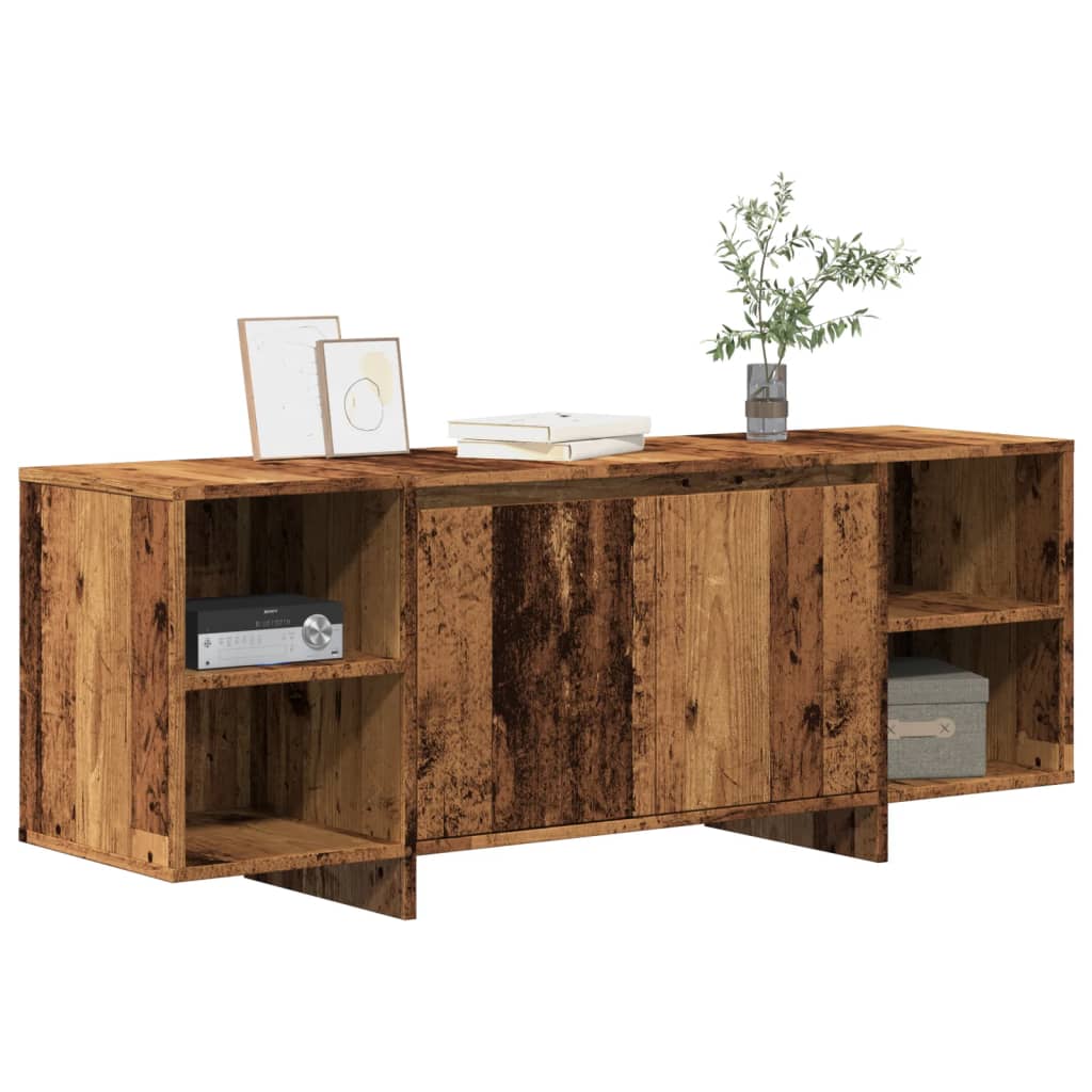 TV ormarić staro drvo 130x35x50 cm konstruirano drvo