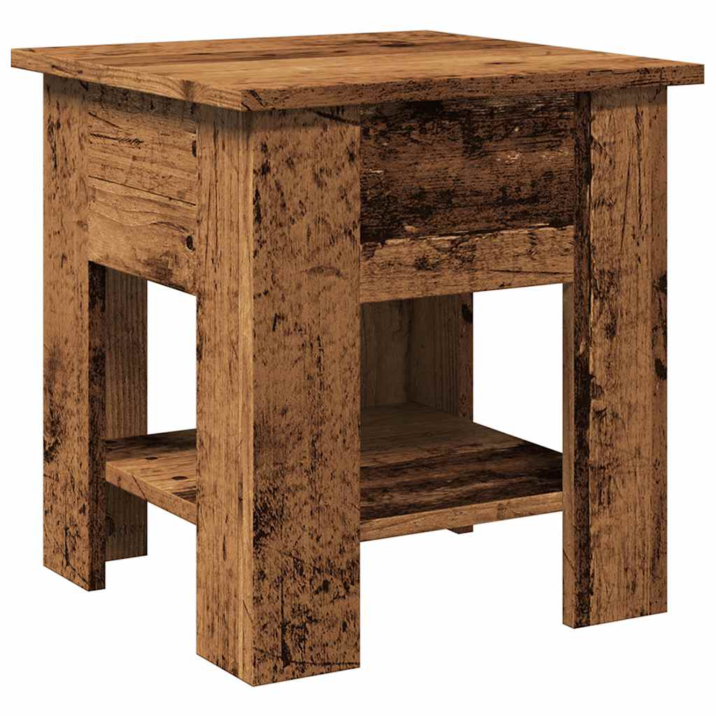 Stol za kavu staro drvo 40x40x42 cm konstruirano drvo