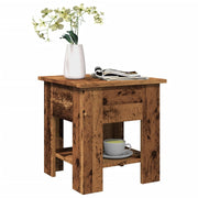 Stol za kavu staro drvo 40x40x42 cm konstruirano drvo