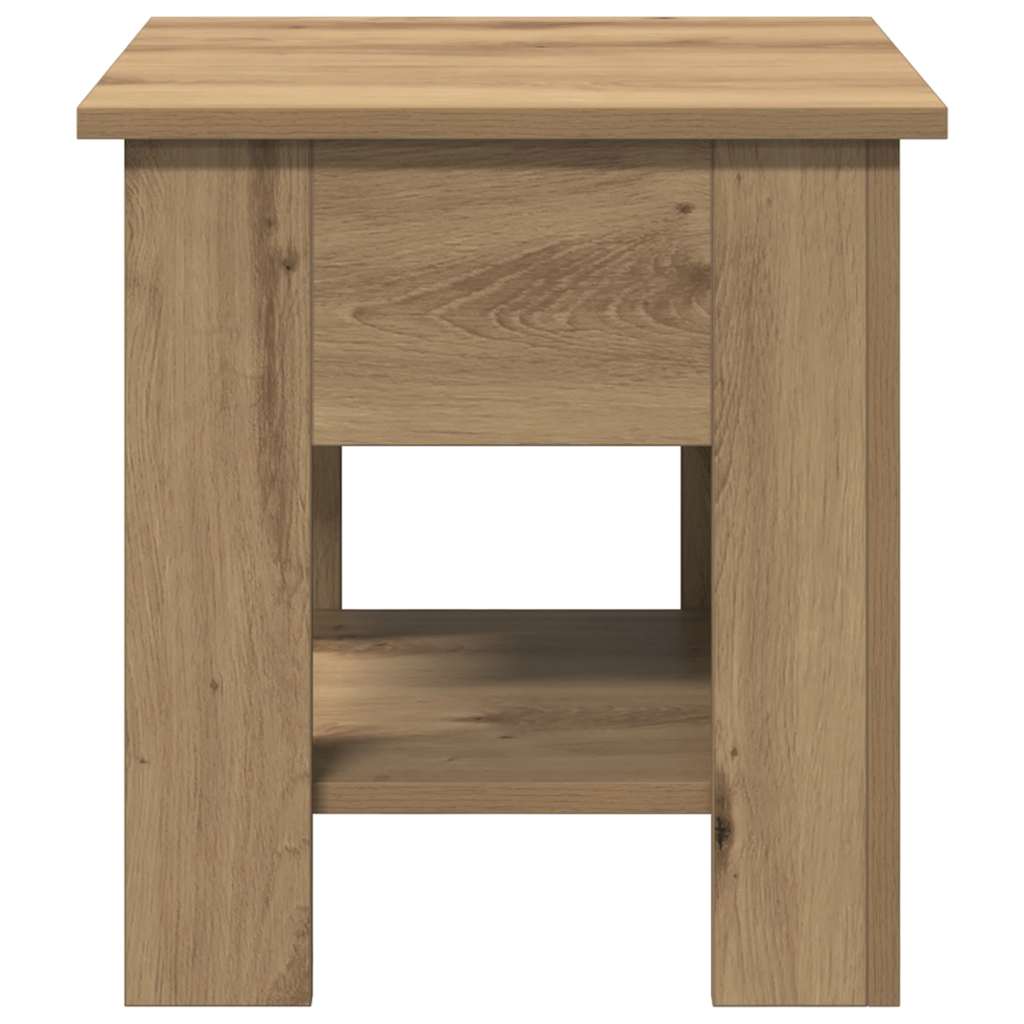 Stol za kavu Artisan hrast 40x40x42 cm izrađeno drvo