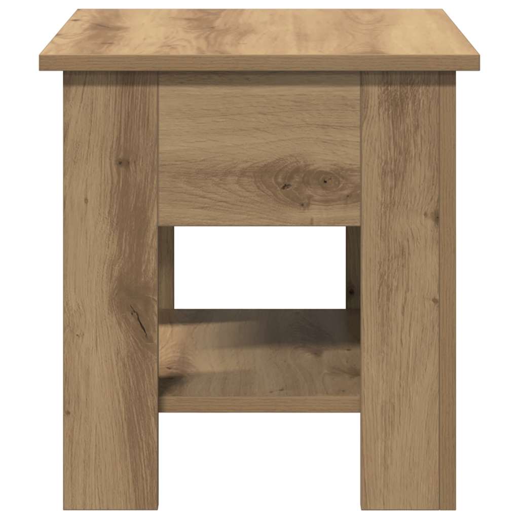 Stol za kavu Artisan hrast 40x40x42 cm izrađeno drvo