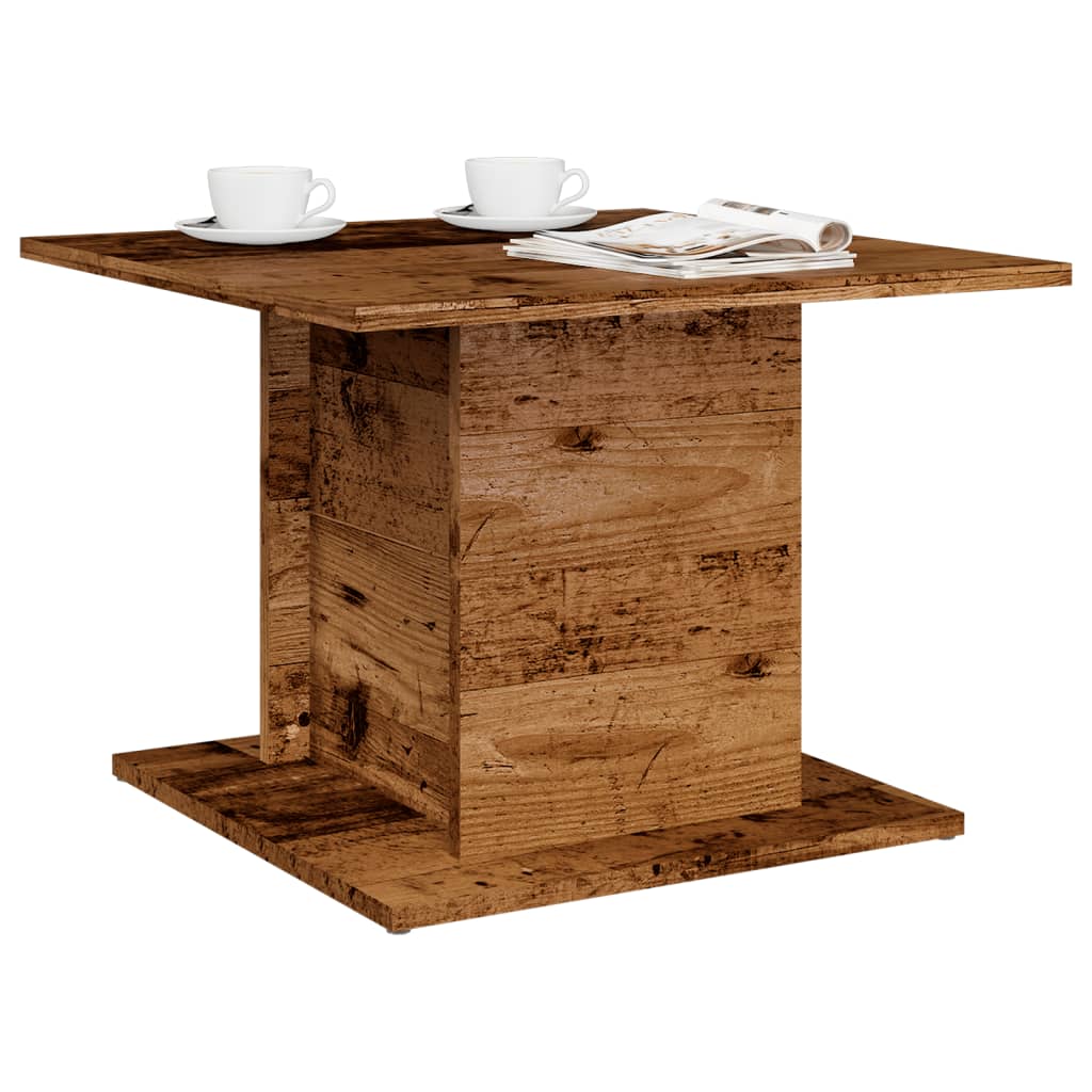 Stol za kavu staro drvo 55,5x55,5x40 cm konstruirano drvo