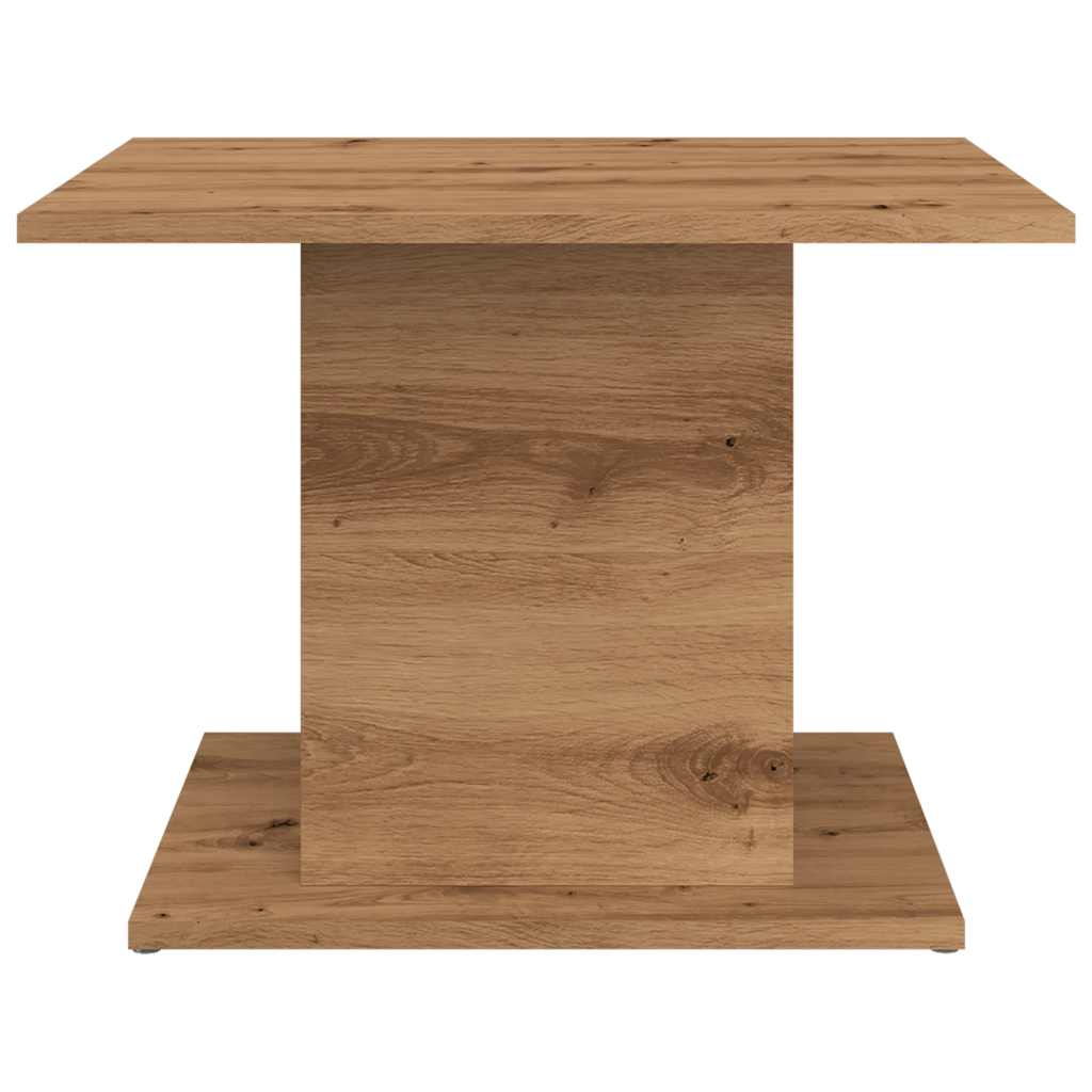 Stol za kavu Artisan hrast 55,5x55,5x40 cm izrađeno drvo