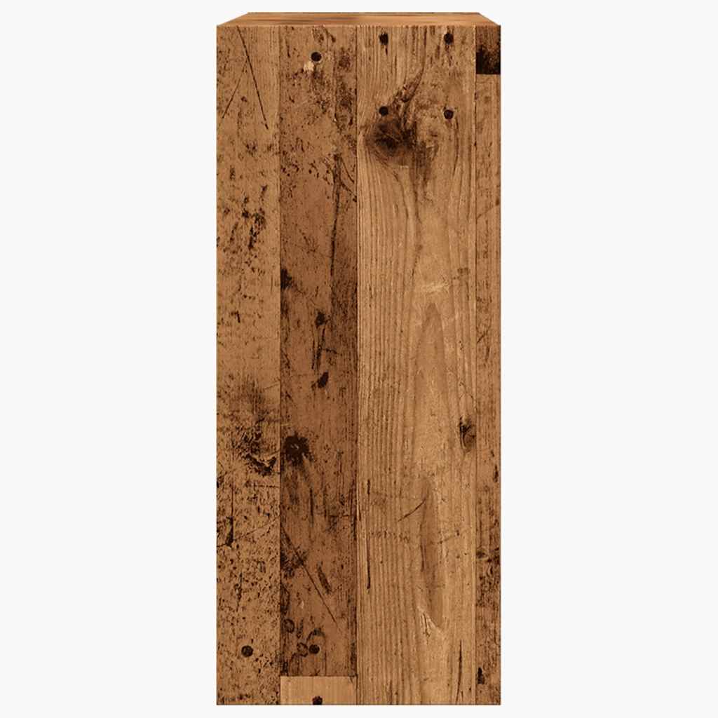 Ormarić za knjige/Sobna pregrada staro drvo 80x30x72 cm
