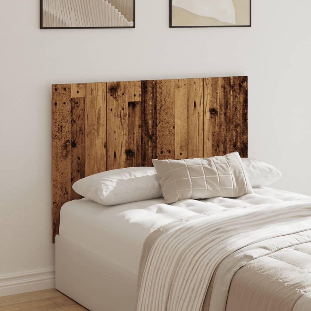 Uzglavlje kreveta staro drvo 120x1,5x80 cm konstruirano drvo