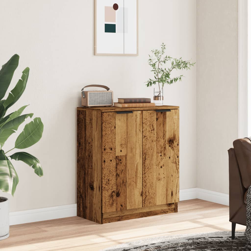 Komoda boja starog drva 60 x 30 x 70 cm od konstruiranog drva