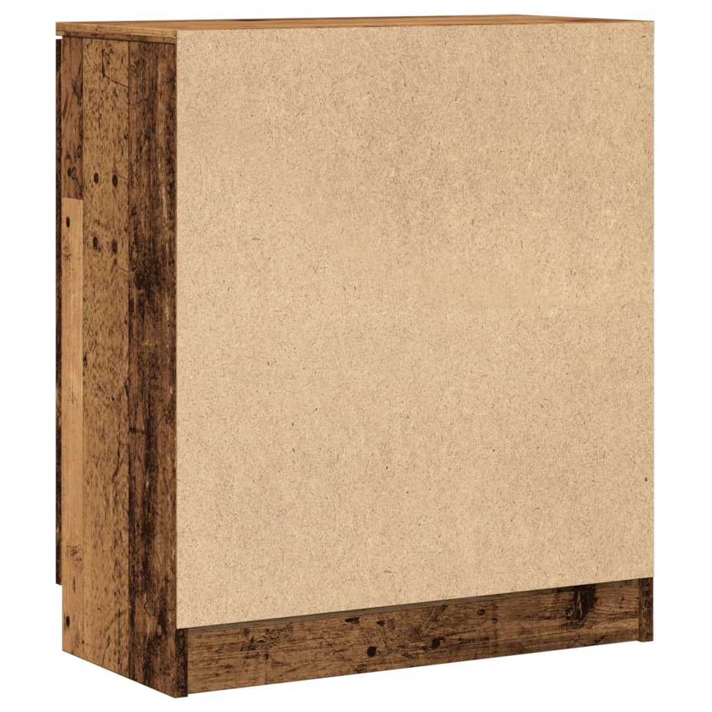 Komoda boja starog drva 60 x 30 x 70 cm od konstruiranog drva