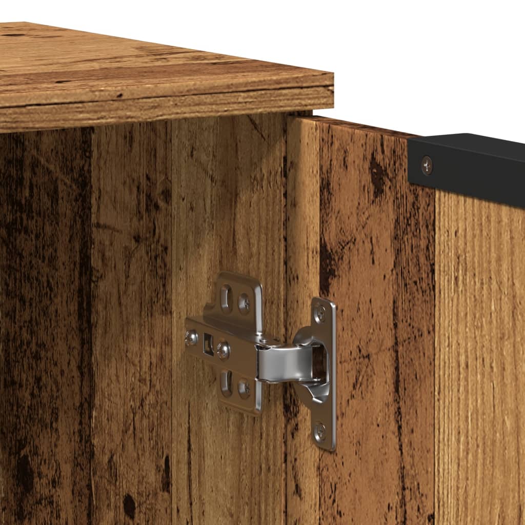 Komoda boja starog drva 60 x 30 x 70 cm od konstruiranog drva