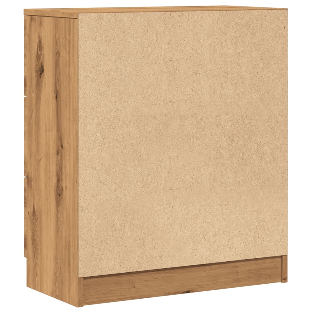 Komoda boja hrasta artisan 60x30x70 cm od konstruiranog drva