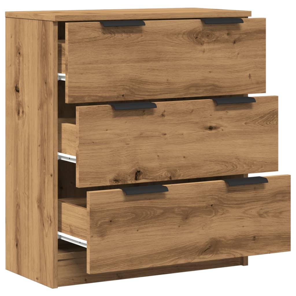 Komoda boja hrasta artisan 60x30x70 cm od konstruiranog drva