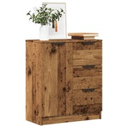Komoda boja starog drva 60 x 30 x 70 cm od konstruiranog drva