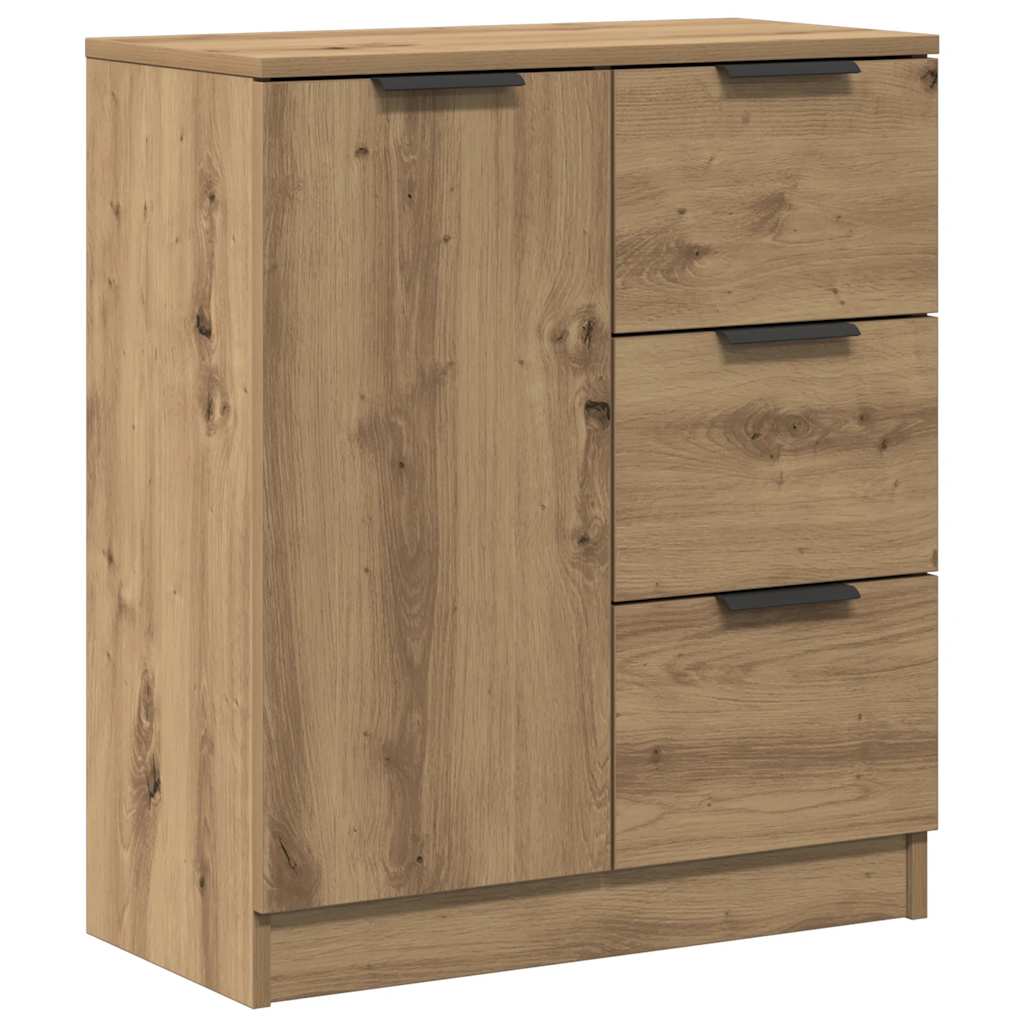 Komoda boja hrasta artisan 60x30x70 cm od konstruiranog drva