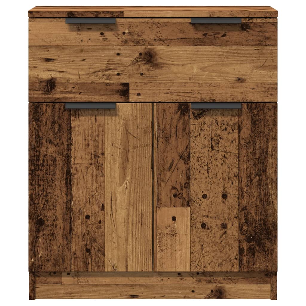 Komoda boja starog drva 60 x 30 x 70 cm od konstruiranog drva
