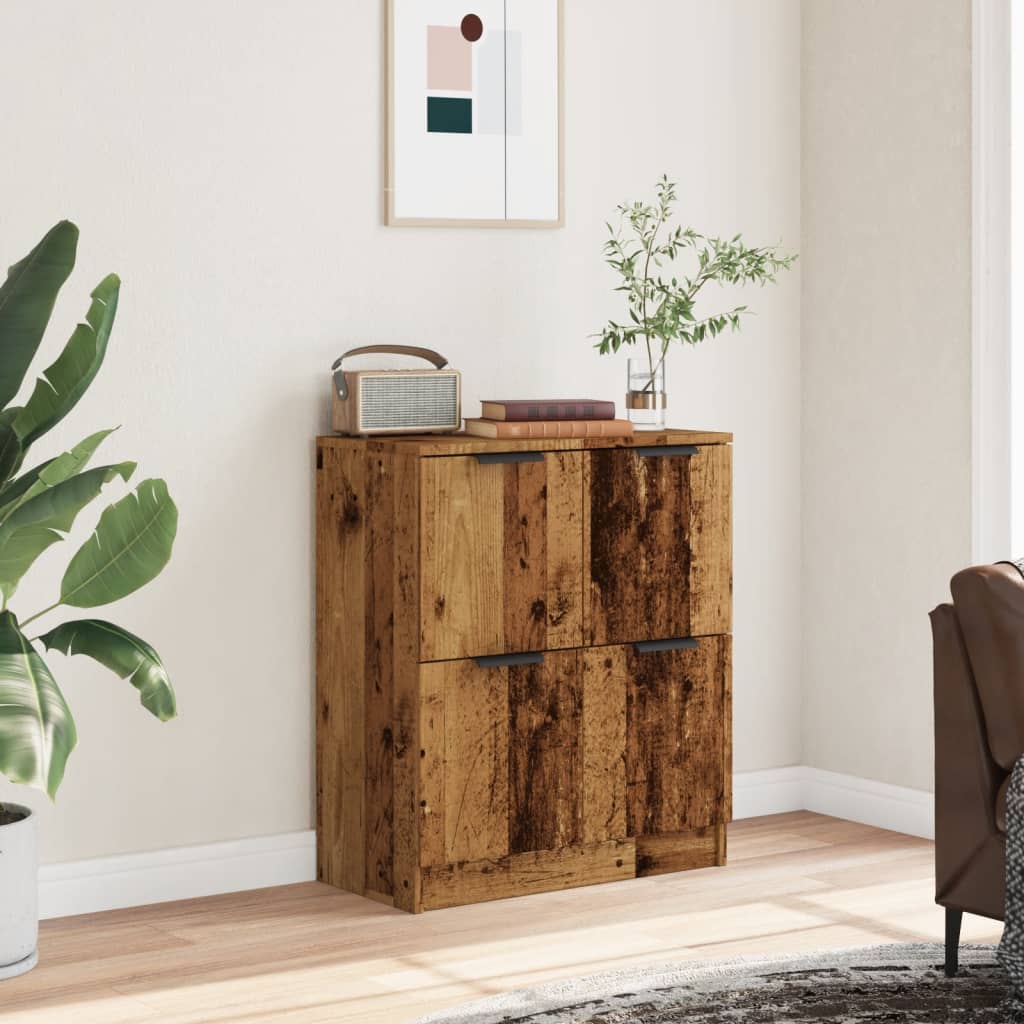 Komoda boja starog drva 60 x 30 x 70 cm od konstruiranog drva