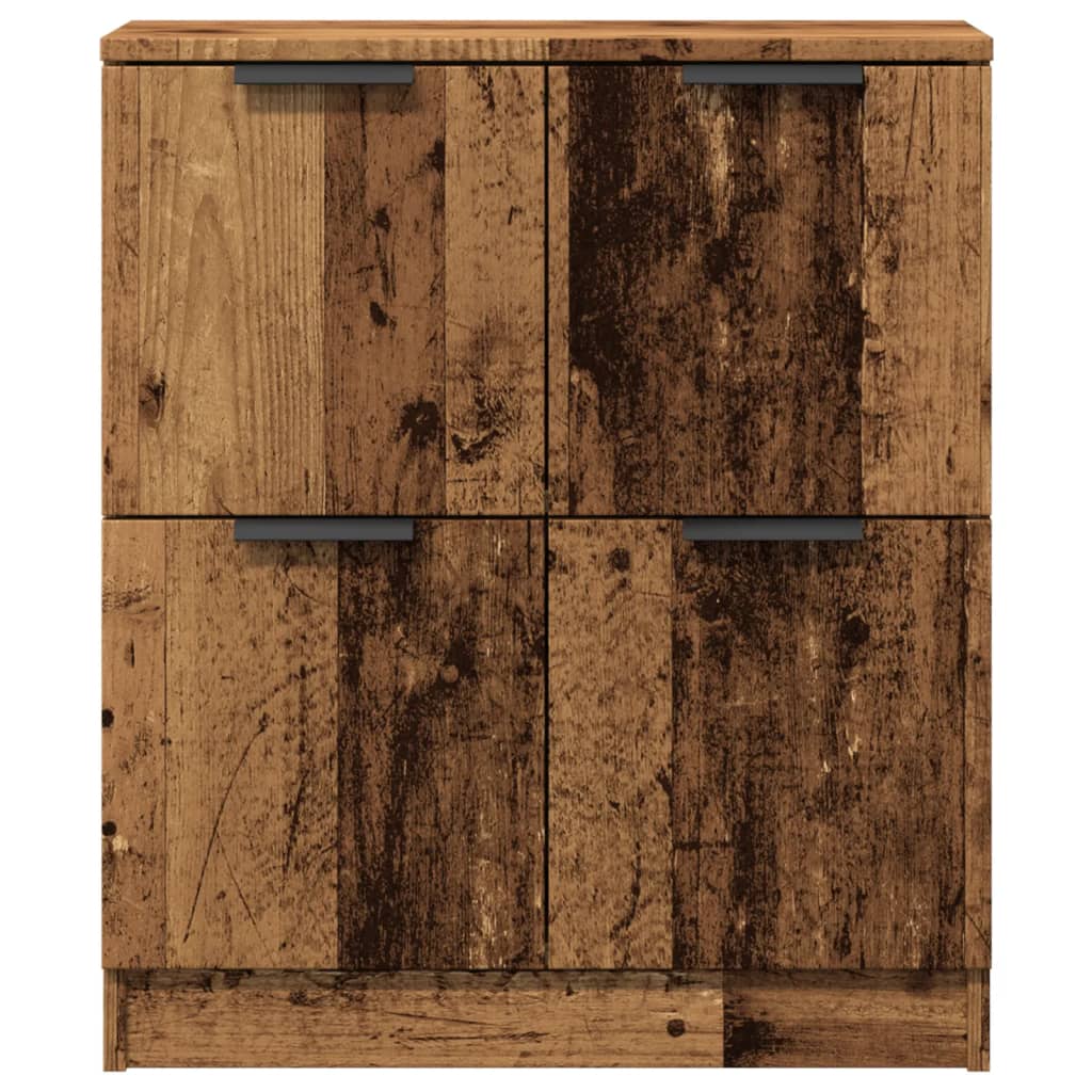 Komoda boja starog drva 60 x 30 x 70 cm od konstruiranog drva